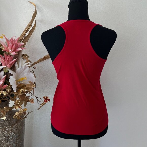 Red Unicorn Racer Halter Neck Tank Top - Picture 3 of 5